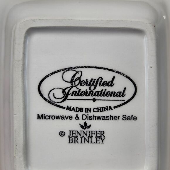 💜Certified International Yellow "Fat Chef" 4 Part Relish Serving Tray - Picture 12 of 12